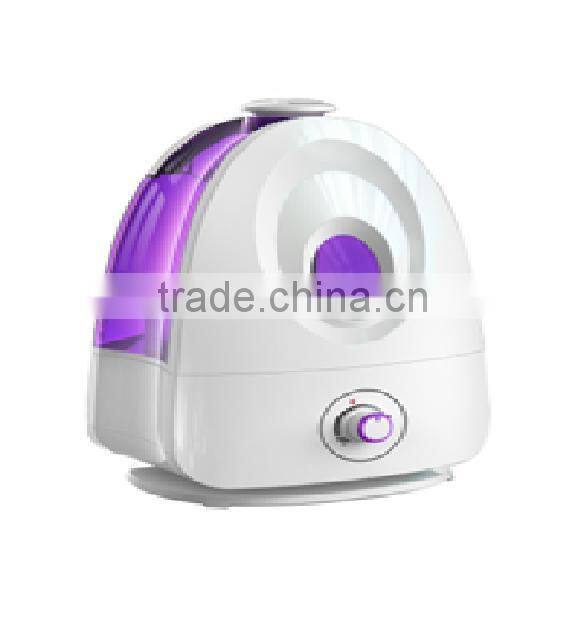 new lamp design clear color decorative humidifier