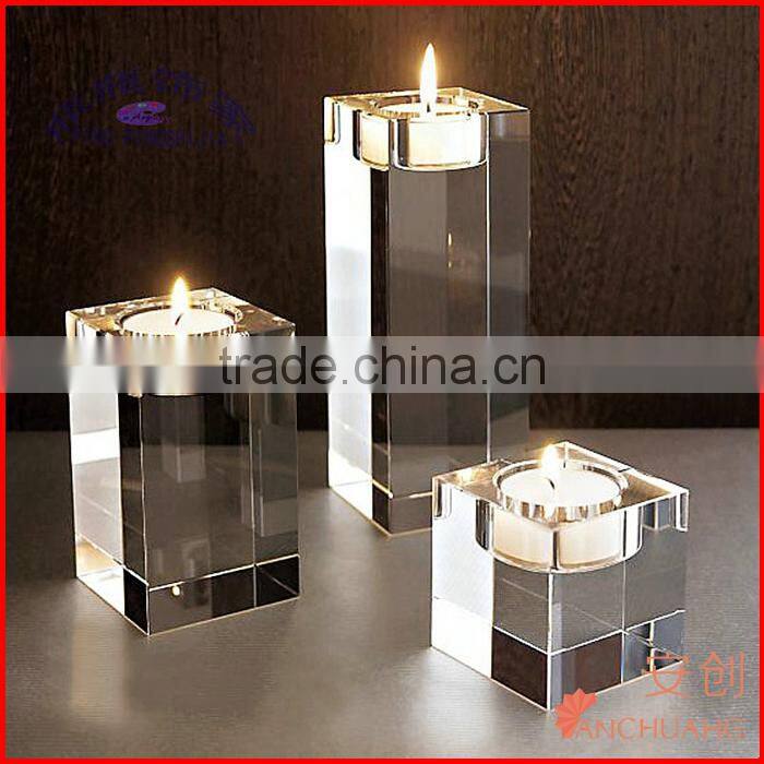 Plastic Hurricane Candle Holders VC02 heart shape