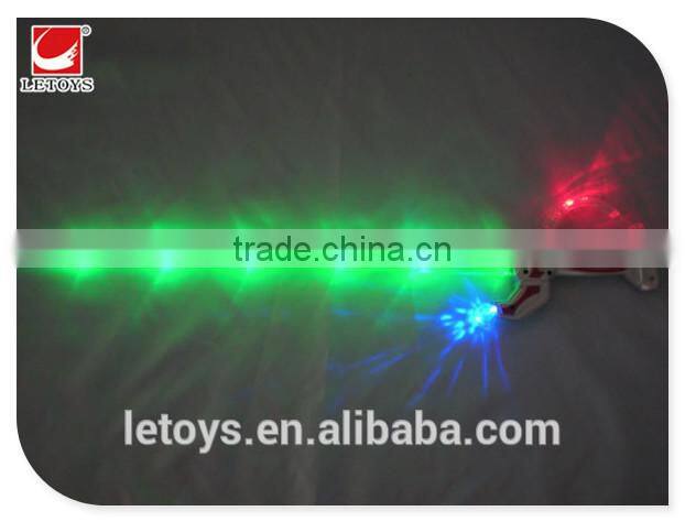 new arrival 63 cm factory supply plastic weapon toys flashing green light sword