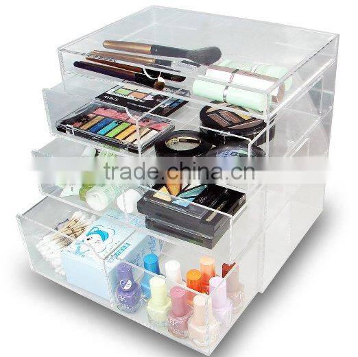 Wholesale High Quality Custom Acrylic Makeup Organizer