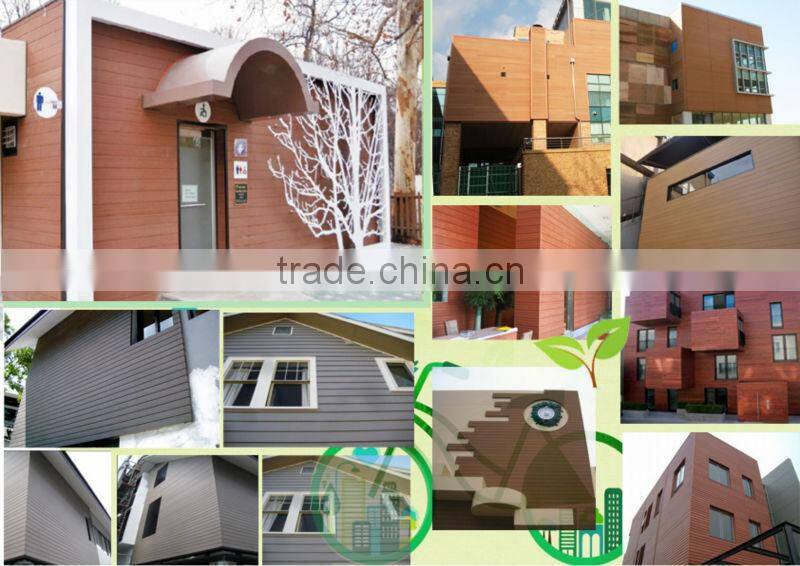 Hot sale factory exported wpc wall panel/wpc decking prices/wpc house