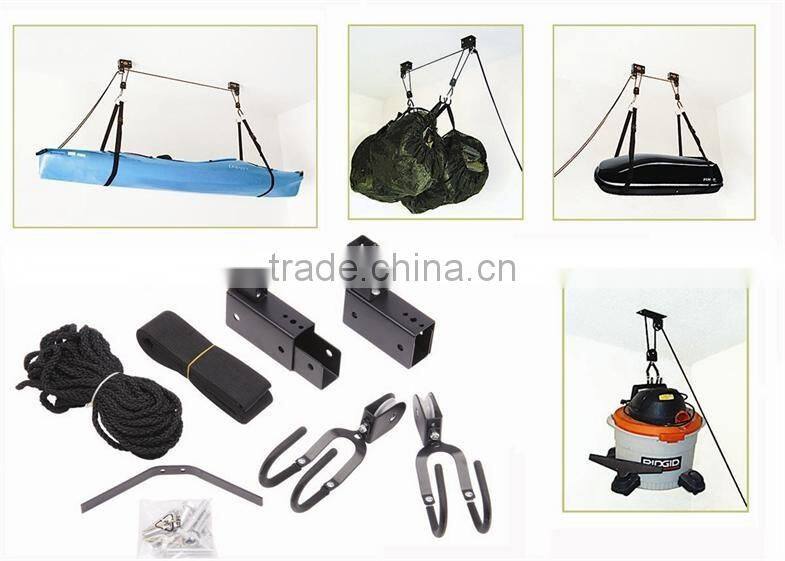 Kayak Canoe Ladder Lift Hoist Kayak For Garage Canoe Hoists 45kg Capacity New A1418