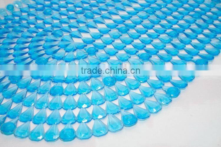 Top level eco friendly non slip anti slip pvc bath mat