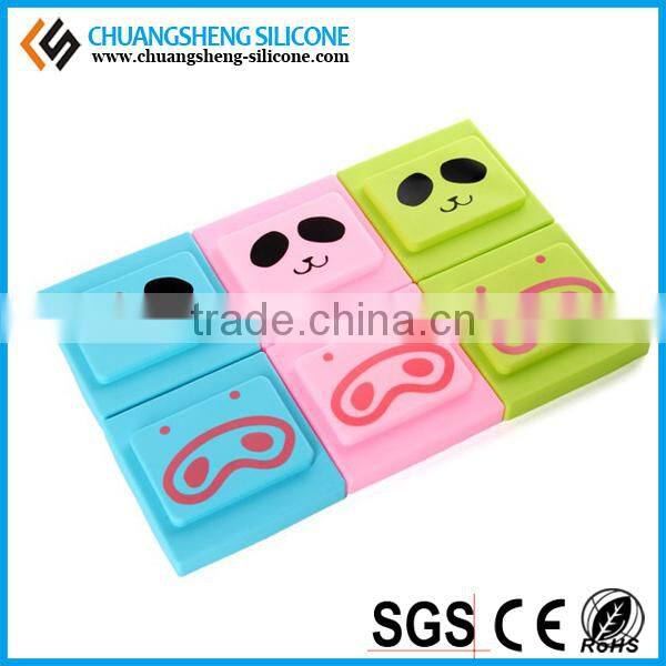 Anti-electricity silicone socket cover, light button protect case