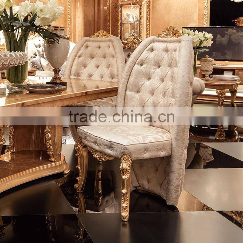 momoda New Arrival Luxury Dining Table Royal Dining Room Italian furniture customized furniture supplier china