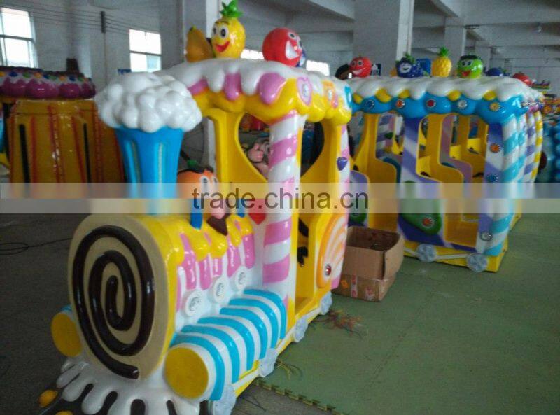 top fiberglass new train kids indoor amusement park rides for sale