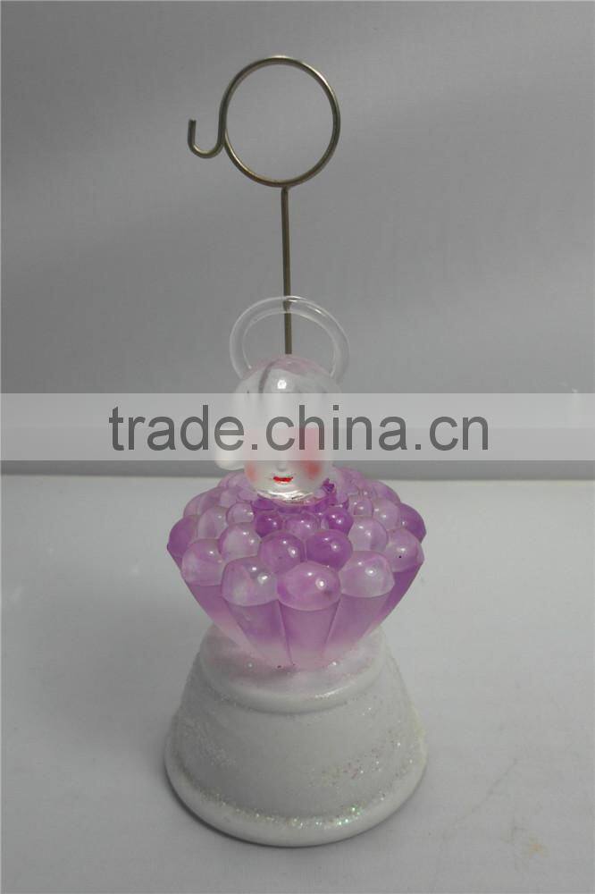 Clear Desktop Sweet Cake Shaped Note Clip