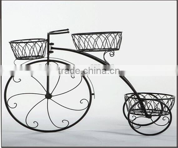 Hot sale flower pot plant metal display storage holder stand