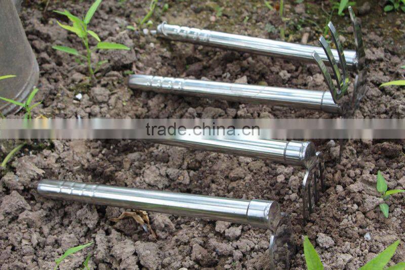 high grade Stainless Steel Mini digging garden hoe