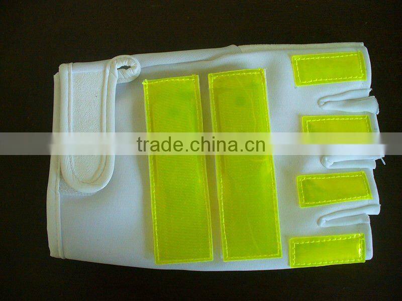 LED lighted traffic safety glovesJRM61