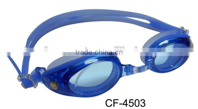 New silicone swimming goggle with Anti-fog lens(Diamond Series)