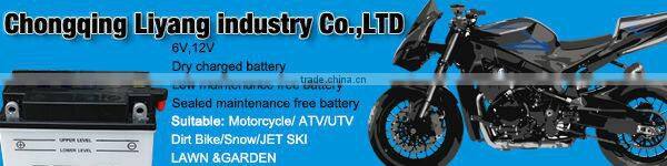 dry charged 12v motorcycle battery manufacturer
