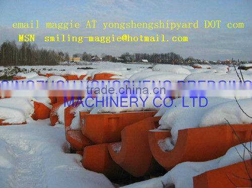 cutter suction dredging pipe floater for sale