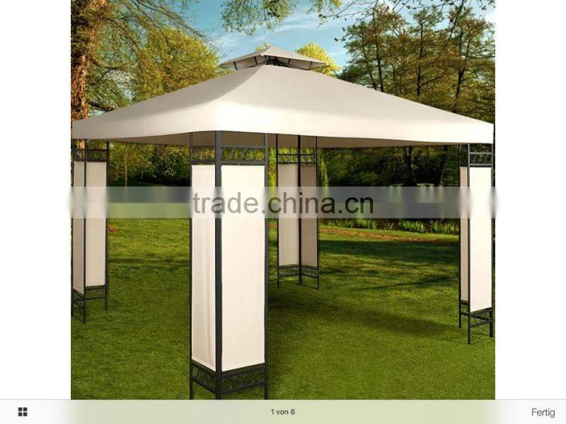 3m x 3m Steel Art Outdoor Gazebo Weddings Party Cover Shelter