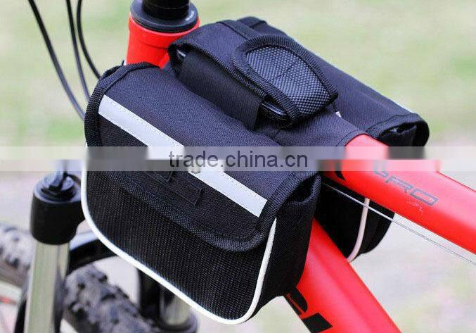 2013 frame double bicycle bag for outdoor sports with polyester