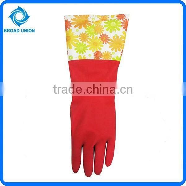 Household Glove Kitchen Glove With Cotton Liner