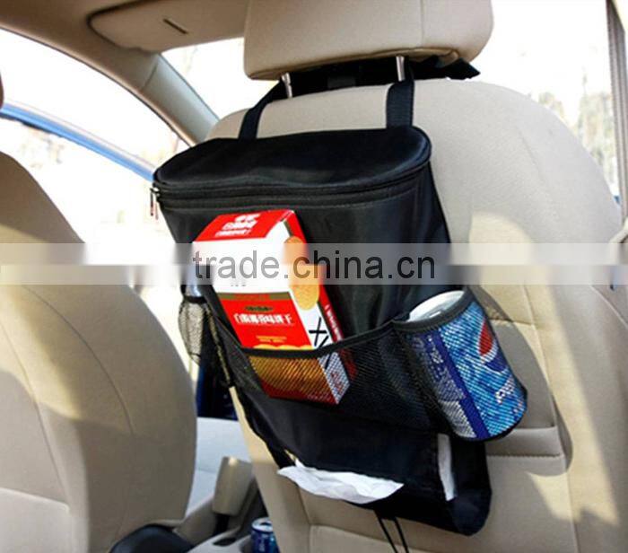 Car Cooler Bag Seat Organizer Multi Pocket Arrangement Bag Back Seat Chair Car Styling car Seat Cover Organiser