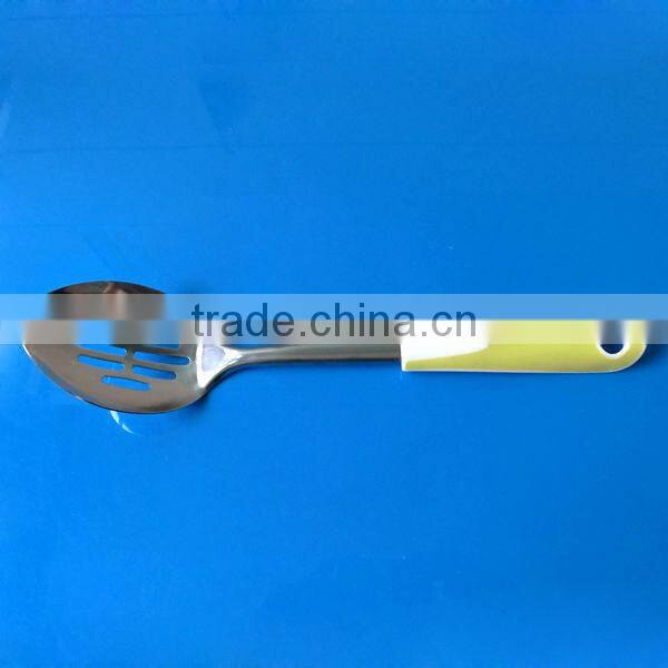 Food Grate Stainless Steel Slotted Soup Ladle
