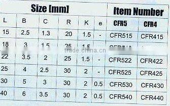 cemented carbide tipped welding cutting blade for cutter---for reamer(1333)
