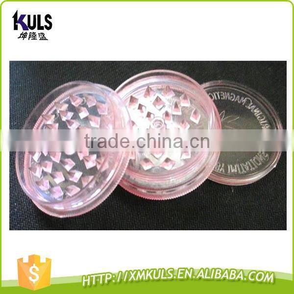 Wholesale High Quality Manual Dry Herb Grinder herb Tobacco Grinder Plastic Weed Grinder