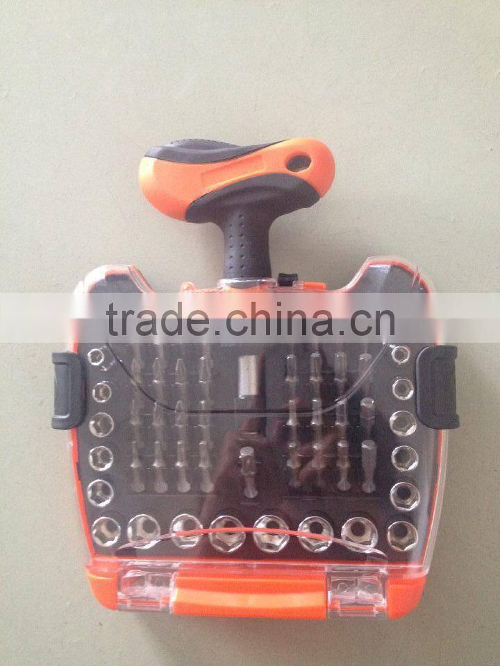 Hot sale 54PCS BIT& SOCKET TOOL SET CR-V TOOL KIT SET