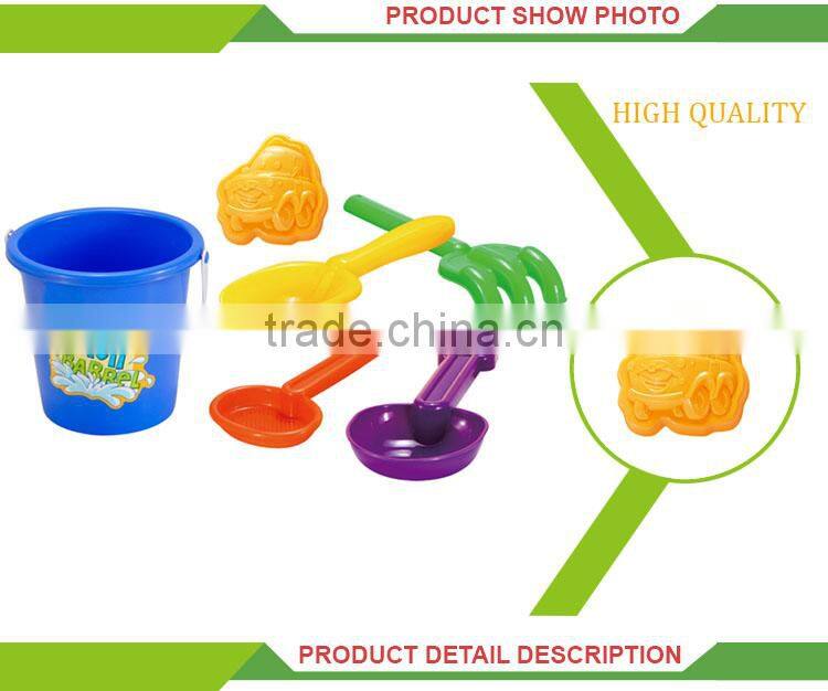 Hot sale children plastic beach sand toy diggers outdoor play set