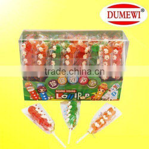 21g Colored Animal Shaped Fruity Soft Jelly Lollipop