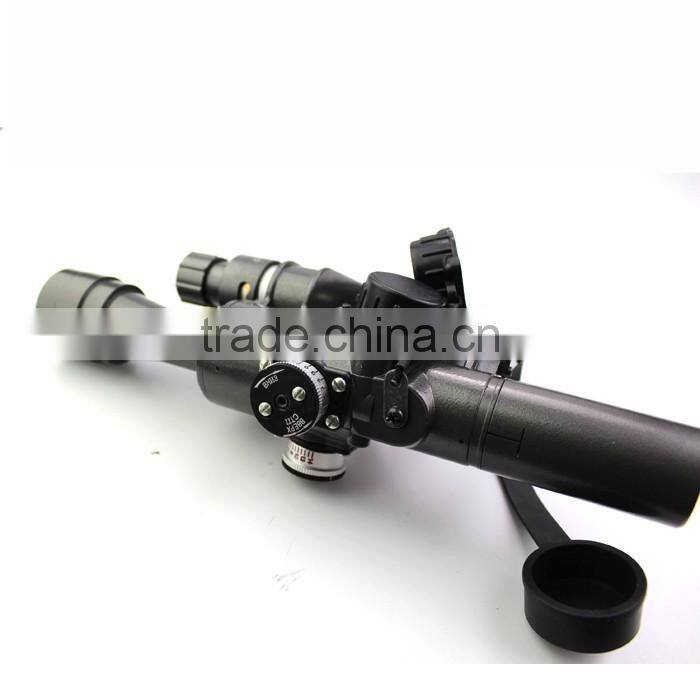 Military Standard Riflescope with SVD 4X24-1 Red Illuminated Reticle Rifle Scope