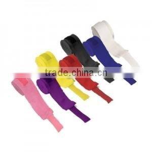WHITE BOXING HAND WRAP PAIR STRETCH