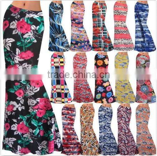 Guangzhou Clothes OEM Sexy Floral Printed Jersey Hippie Chic Vestidos Brand Clothing