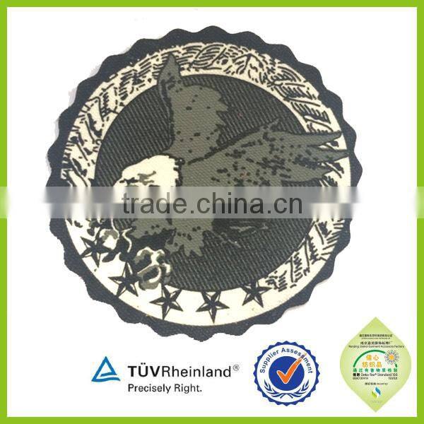 custom tackle twill patches