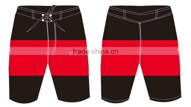 2015 OEM Heat Transfer Printing Mens beach shorts Mens beachwear swimwear