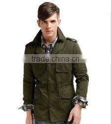 2014 new made in china STOCK cotton fabric jacket