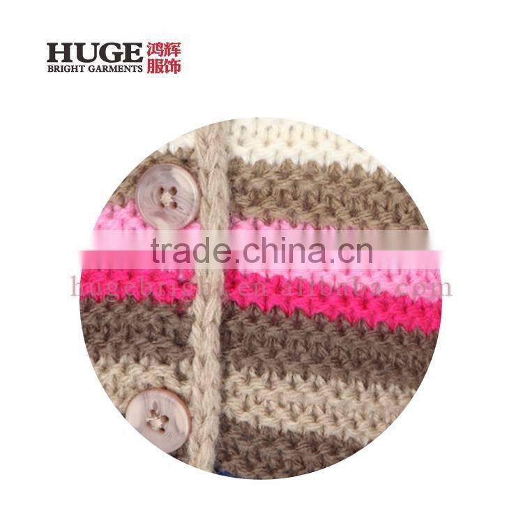Long Sleeve Wool Latest Knitting Sweater Designs For Girls
