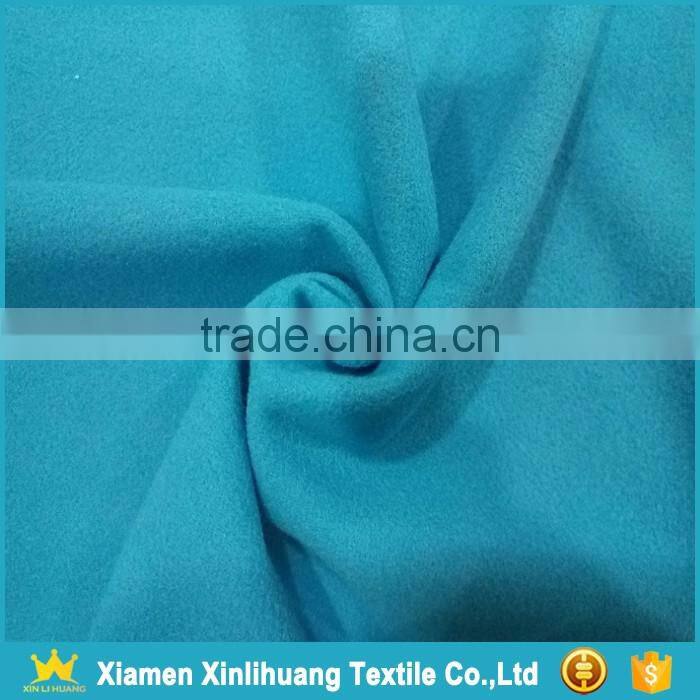 Hot Sale Knitted Brushed Clinquant Flannelette 100 Polyester Tricot Fabric