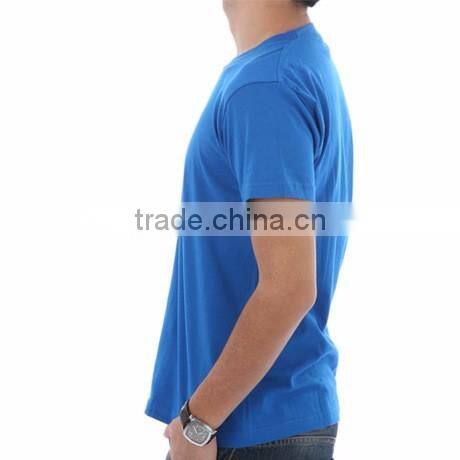 hot sale 2016 plain dyed popular comfortable t-shirt for men