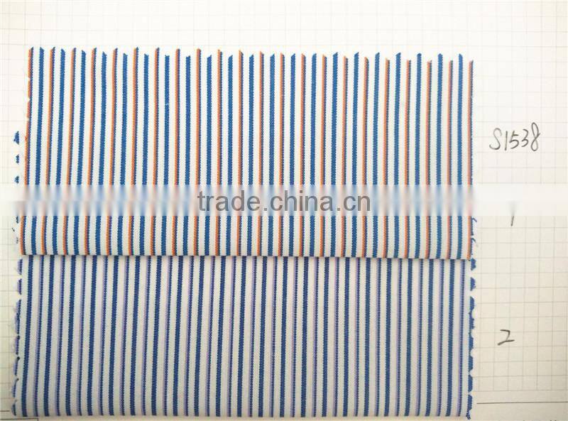bamboo fiber fabirc,stock textiles fabric for striped dress yarn dyed striped fabric
