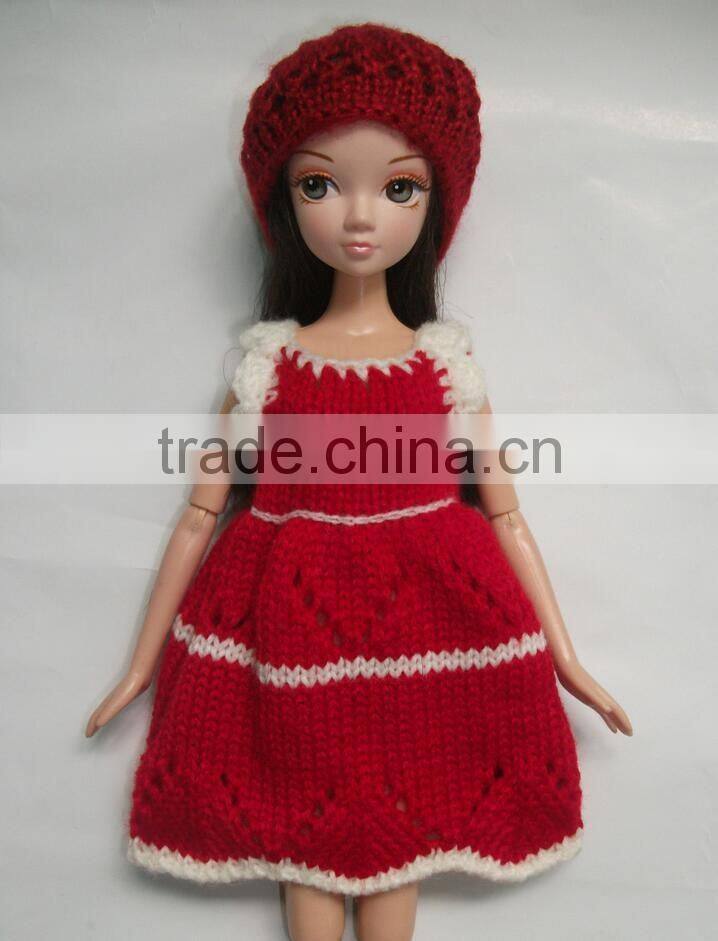 High quality 12 inch doll clothing handmade doll clothes 12" american baby doll sweater