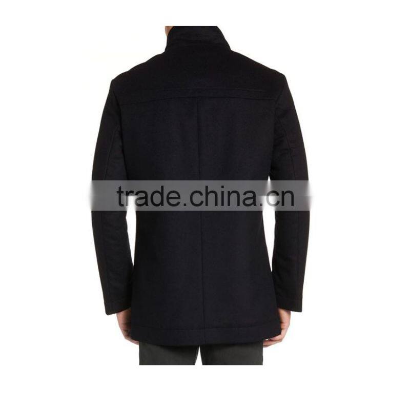 mens black stand collar jacket,linen blazer,coat type jacket