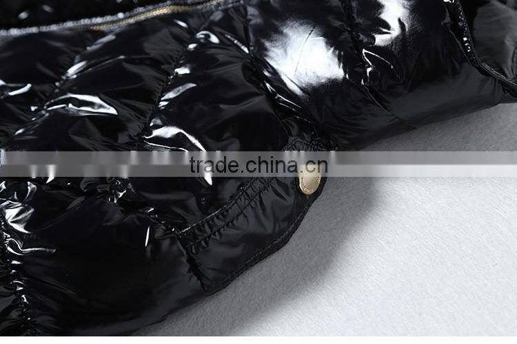 custom 2017 latest fashion western ladies winter duck down feather women jackets