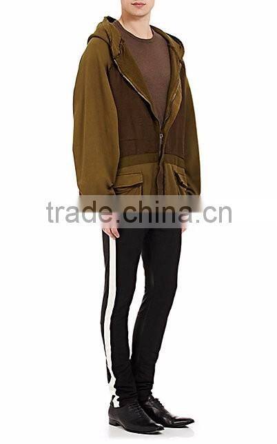 Concealed Zip-Front Closure Perth Hoodie