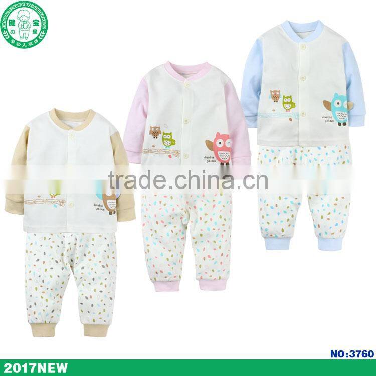 China low price high quality 2 pieces matching baby clothing wholesale infant, toddler clothes set