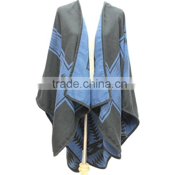 Oversized Cross Dual-use Warm Shawl