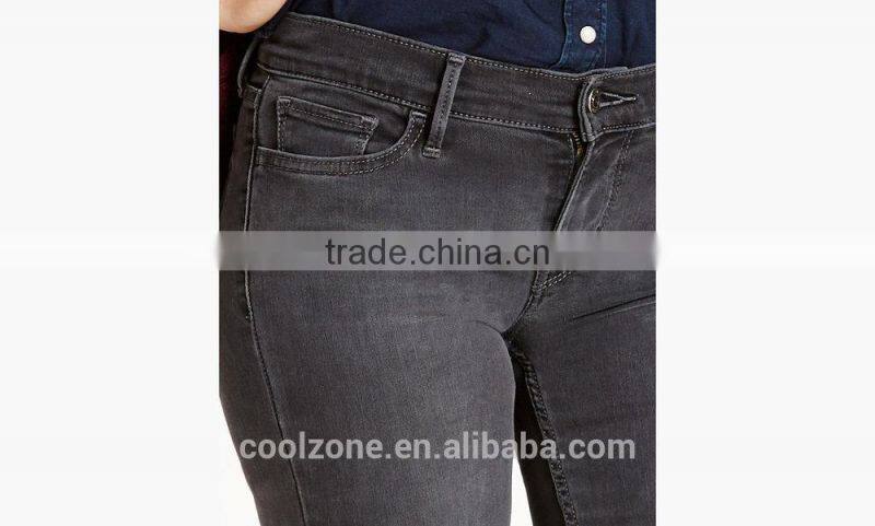 2015 new arrival high quality comfortable cotton woman jean