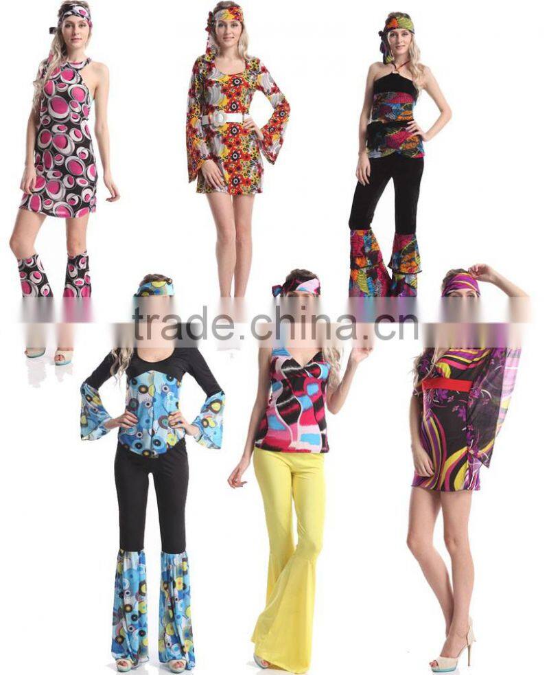 Adult Belle Princess Cosplay Costume Beauty and The Beast Halloween costume Party dress