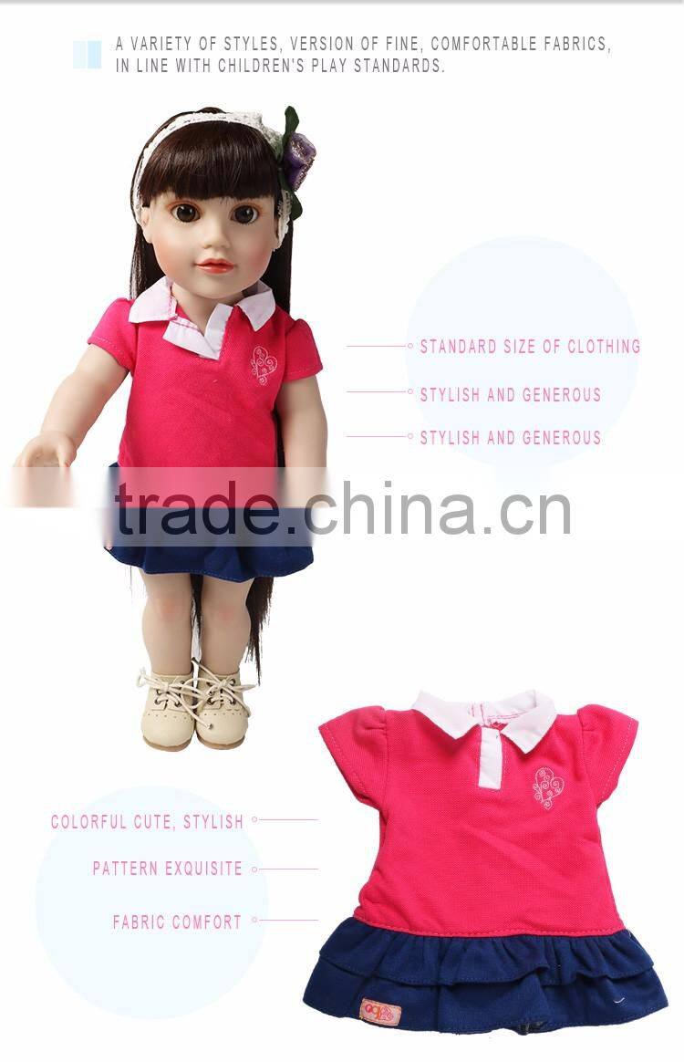 ODM types of american dolls Uniforms clothes