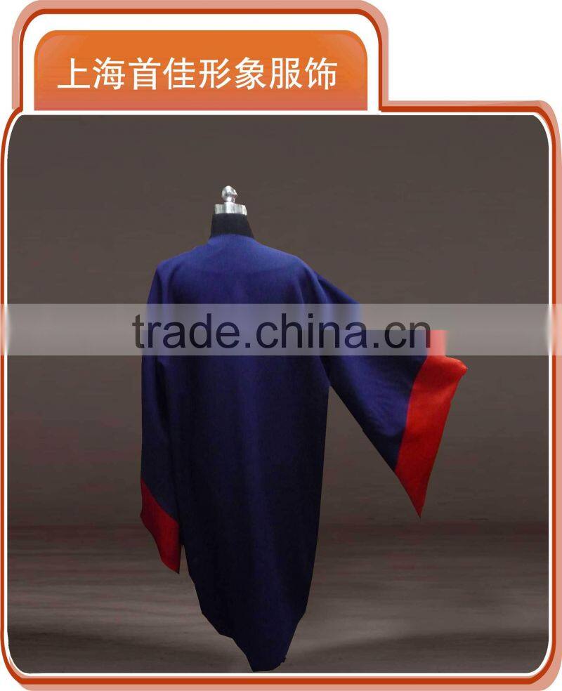 doctor graduation gown, graduation apparel, doctor's gown