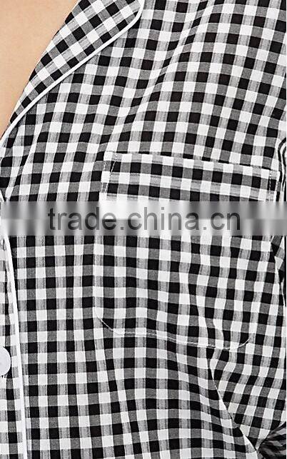 Promotion good quality 100% cotton made women's pajamas