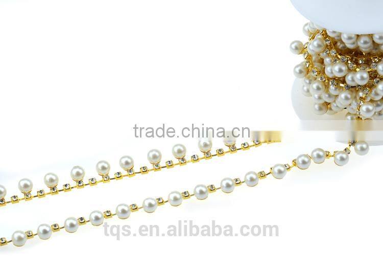 Cup Chain Rhinestone Trimmings for Dresses