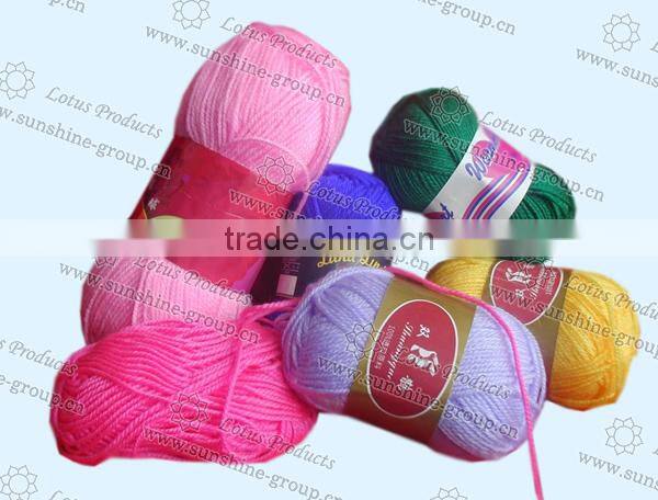 acrylic knitting yarn